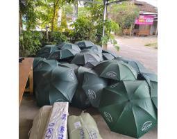 Produsen Merchandise Payung Lipat, Payung Lipat Kokoh Lapis Silver Anti UV - Bali 