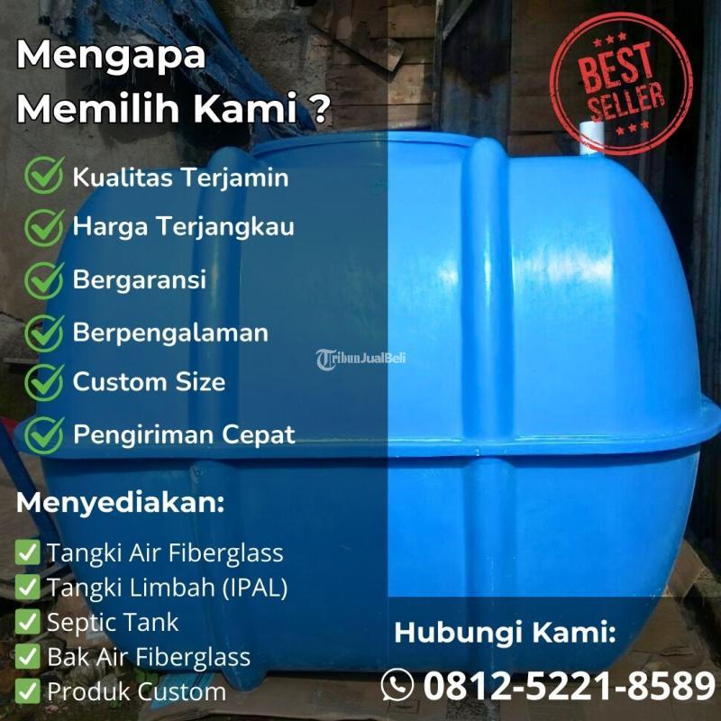 Best Seller Tangki Fiberglass Harga Terjangkau, Bisa Custom - Cimahi