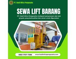 Sewa Lift Barang Material - Denpasar 