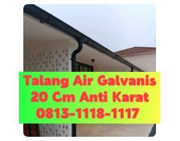 Supplier Talang Air Galvanis Meta,l Eks Lindab, Anti Karat, Tabanan - Bali