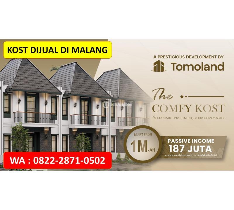 Dijual Rumah Kost, Luas 100m2, 8 Kamar, Dekat dengan Kawasan Bisnis Soekarno Hatta - Malang