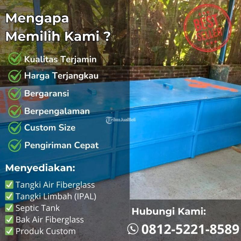 Best Seller Tangki Fiberglass Harga Terjangkau, Bisa Custom - Cirebon