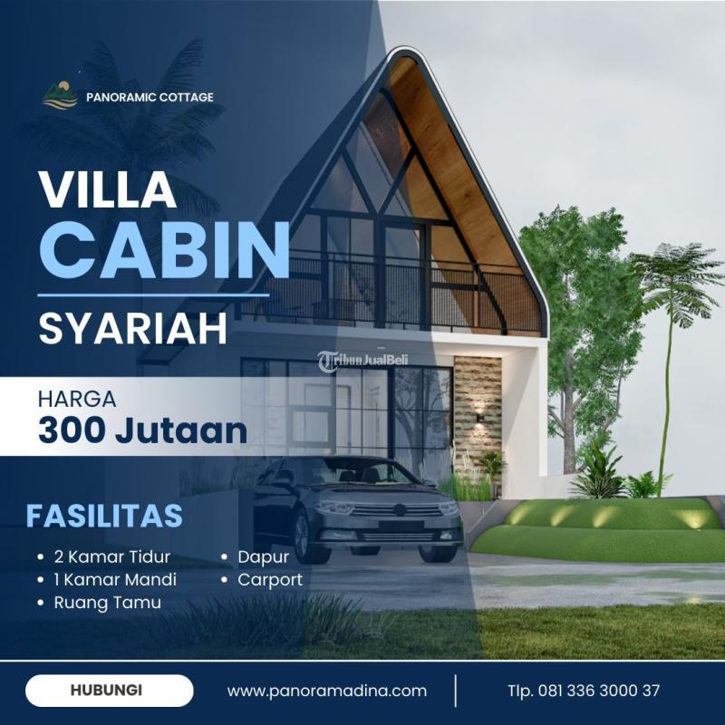 Dijual Villa Trawas Cabin Lokasi Strategis, View Menawan Tipe 44 2KT 1KM Legalitas SHM - Mojokerto 