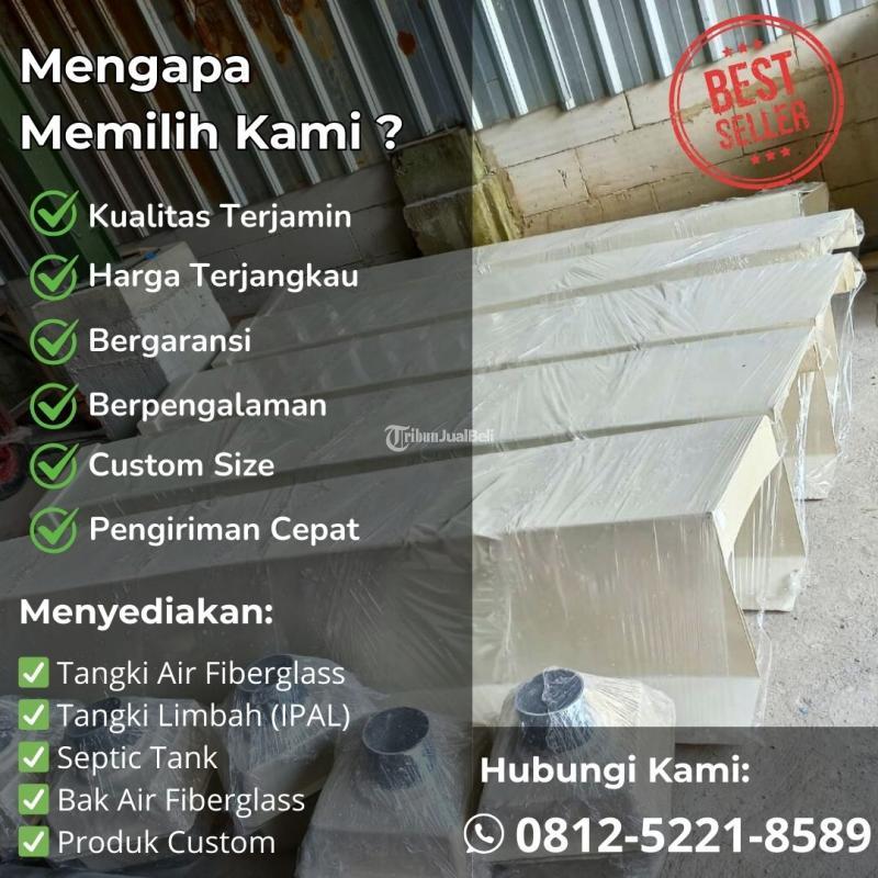 Best Selling Tangki Fiberglass Harga Terjangkau, Bisa Custom - Kota Depok