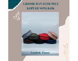 Pusat Grosir Peci Kopiah Songkok Terpercaya Amanah Adhompeci - Lombok Timur