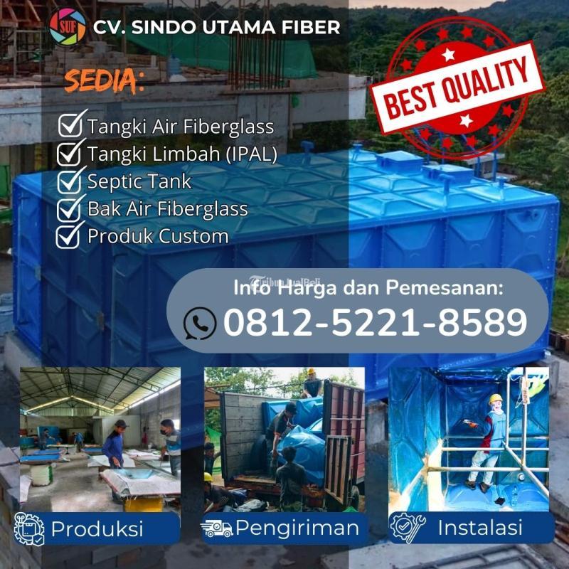 Promo Tangki Panel Fiberglass 10.000L - Bandung 