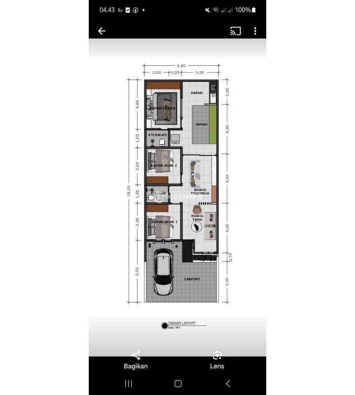 Jual Rumah Baru Tipe 90 Siap Huni Jalan Raya Dolog Pedurungan - Semarang Kota