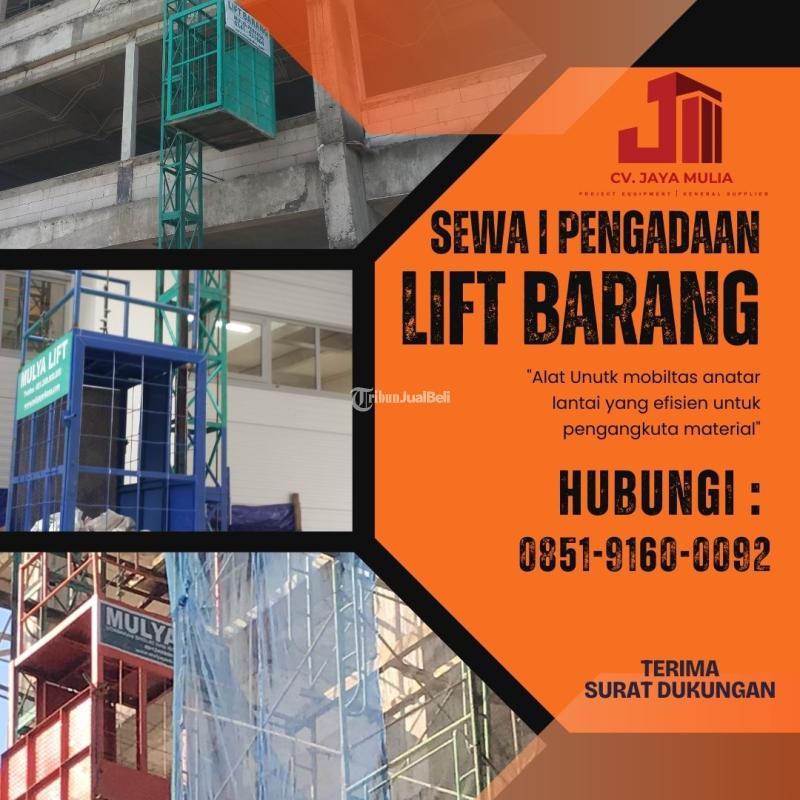 Jasa Rental Lift Barang 1-2 Ton - Malang