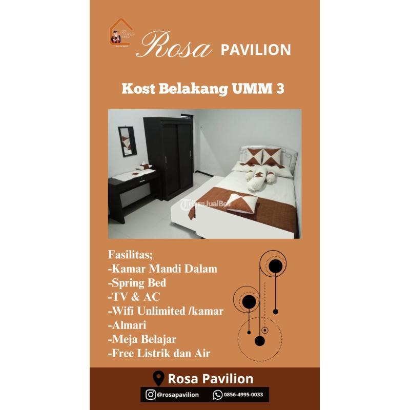 Disewakan Kost Fasilitas Lengkap Harga Terjangkau - Malang 