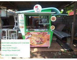 Produsen Gerobak Bubur Ayam Kayu dan Besi - Jakarta Barat