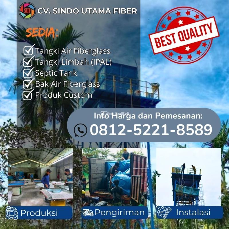 Tangki Panel Fiberglass 10.000L - Pangandaran 