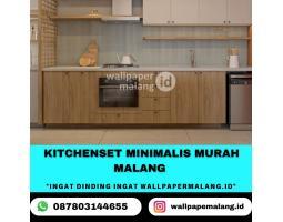 Kitchenset Minimalis Harga Murah - Malang 