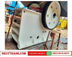 Fabrikasi Crusher Alat Penghancur Batu Bijih Timah - Pangkal Pinang