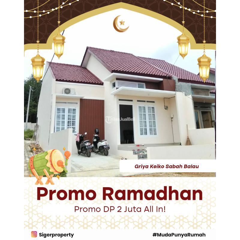 Dijual Rumah Hunian Cluster 2KT 1KM SHM di Dekat kampus ITERA dan UIN - Bandar Lampung