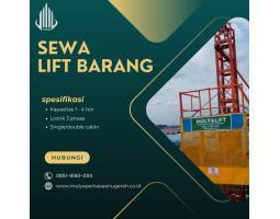 Sewa Lift Barang Terbaik dan Terpercaya - Tabanan