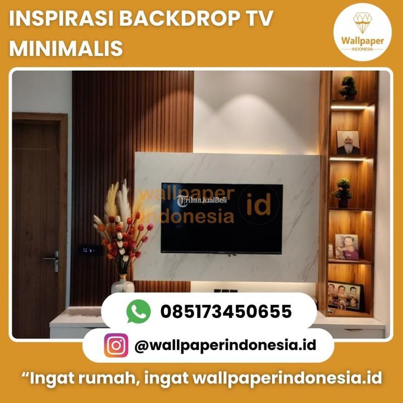 Inspirasi Backdrop TV Minimalis - Malang Kota