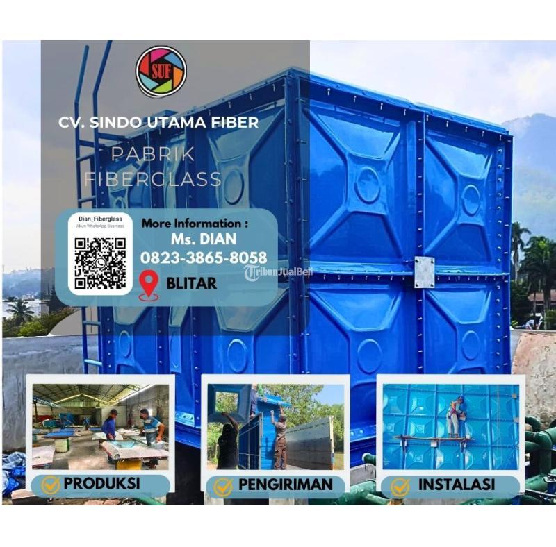 Hanya Disini Supplier Tangki Air Fiberglass Frp Berkualitas - Blitar 