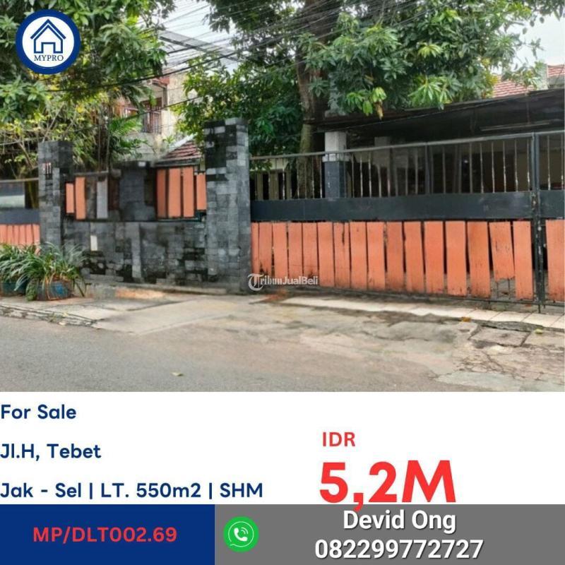 DiJual Rumah Murah Tipe 378 Bekas di Tebet - Jakarta Selatan