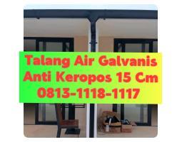 Supplier Talang Air Galvanis Metal, Eks Lindab, Tahan Lama, Badung - Bali