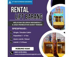 Sewa Lift Barang 1-4 Ton - Badung  