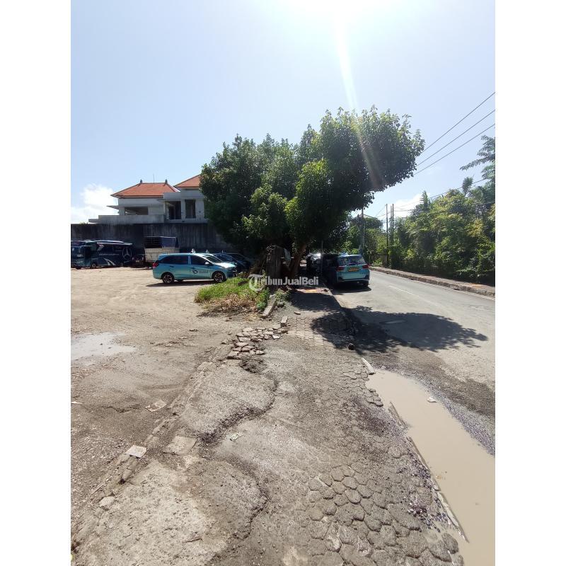 Dijual Tanah Pinggir Jalan Luas 100m2 SHM Siap Bangun Kawasan Wisata Jimbaran - Badung