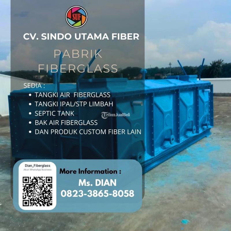 Harga Terjangkau Sedia Roof Tank Panel Frp Fiberglass - Bondowoso