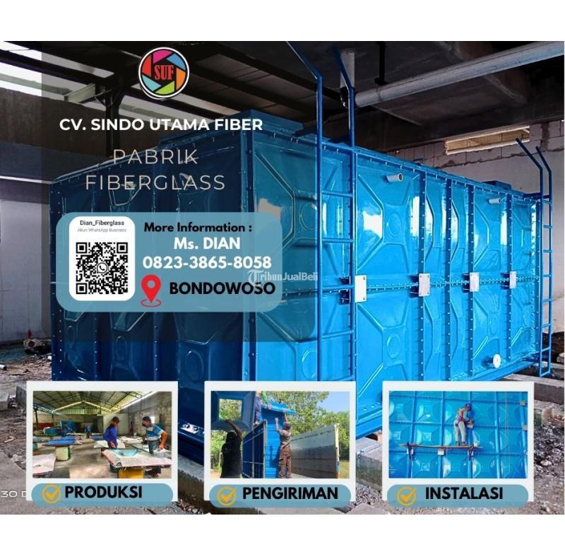 Harga Terjangkau Sedia Roof Tank Panel Frp Fiberglass - Bondowoso 