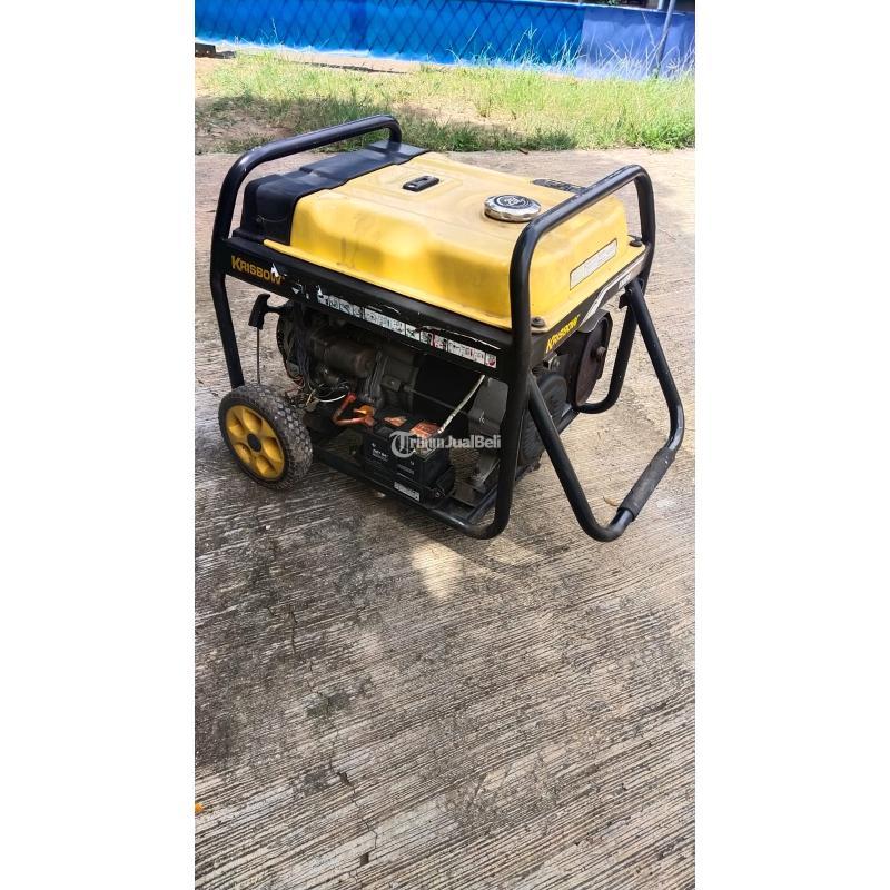 Mesin Genset Bekas Merk Krisbow 5500WATT Kondisi Gress Jatiranggon - Bekasi Kota