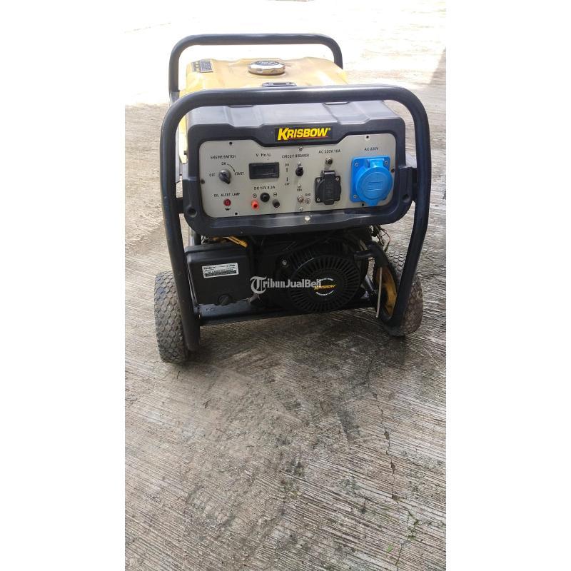Mesin Genset Bekas Merk Krisbow 5500WATT Kondisi Gress Jatiranggon - Bekasi Kota