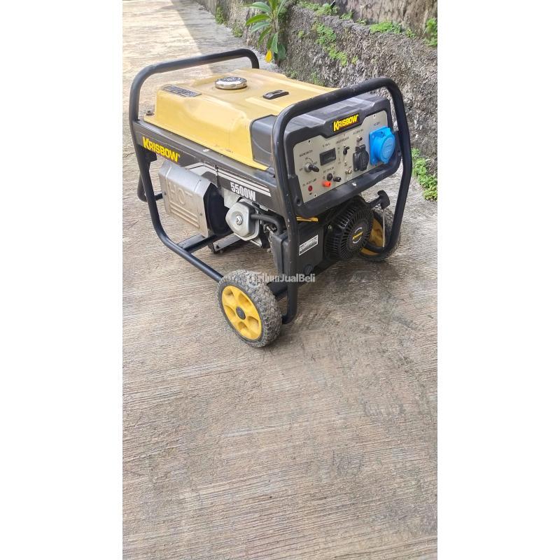 Mesin Genset Bekas Merk Krisbow 5500WATT Kondisi Gress Jatiranggon - Bekasi Kota