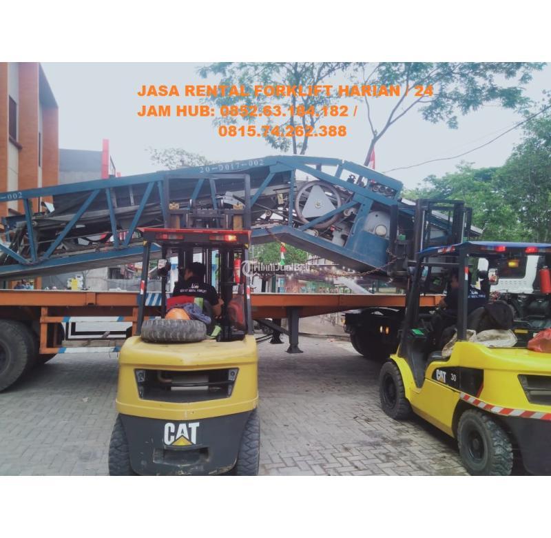 Pusat sewa dan rental forklift harian Lebak Bulus, Karang Tengah, Pondok Labu - Jakarta Selatan