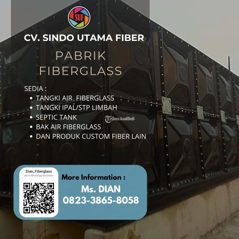 High Quality Kualitas Tinggi Tangki Air Fiberglass Frp - Gresik 