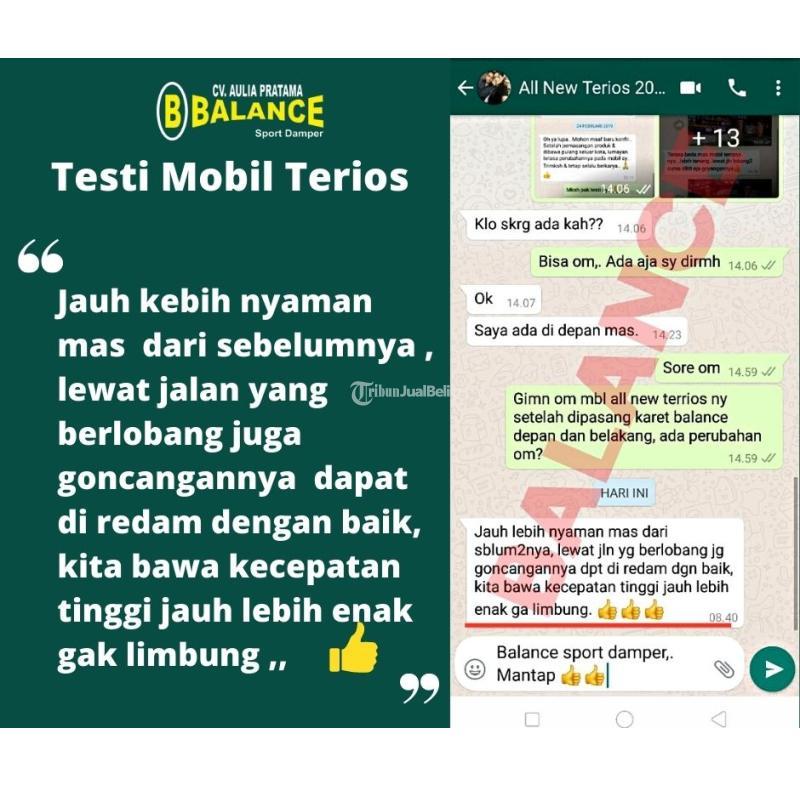 Stabilizer Balance Damper Solusi mobil Stabil Bebas Limbung dan Ngayun2 Keras - Pelalawan