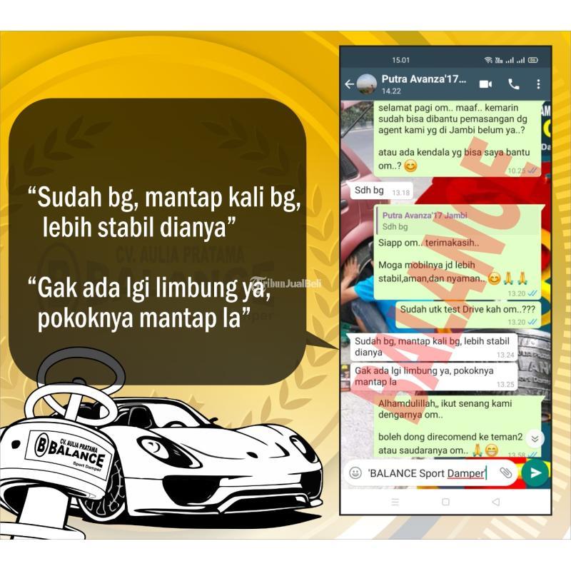 Stabilizer Balance Damper Solusi mobil Stabil Bebas Limbung dan Ngayun2 Keras - Pelalawan