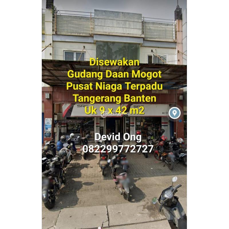 Disewakan Gudang, Luas 700m2, Kawasan Pusat Niaga Terpadu GBN, Daan Mogot - Tangerang