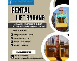 Sewa Lift Barang PT Mulya Perkasa Anugerah - Buleleng