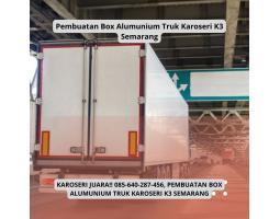 Pembuatan Box Alumunium Truk Karoseri K3 - Semarang