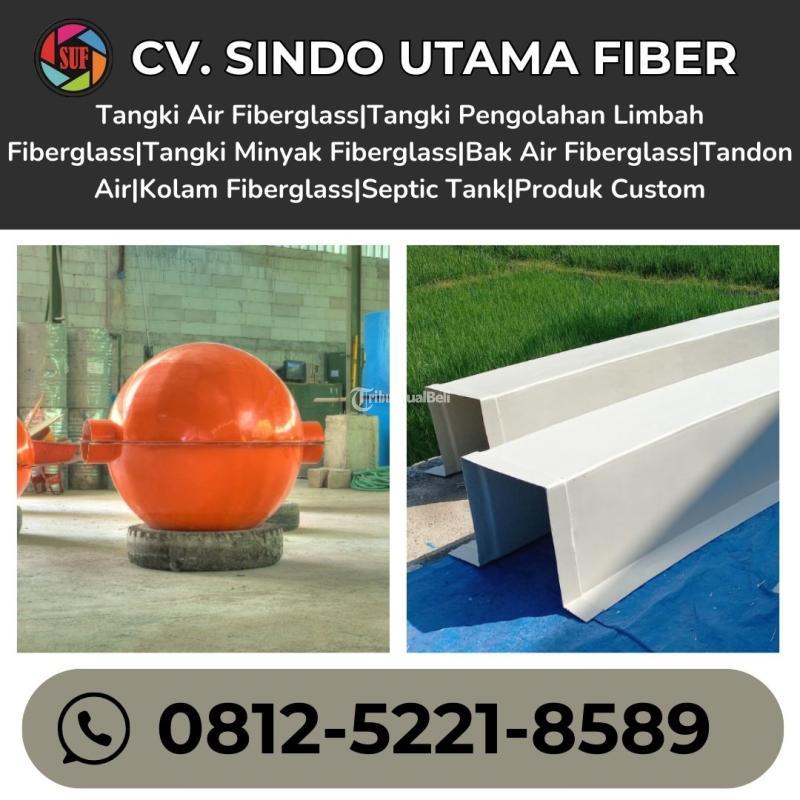 Harga Pabrik, Kualitas No.1 Supplier Tangki Fiberglass - Bogor