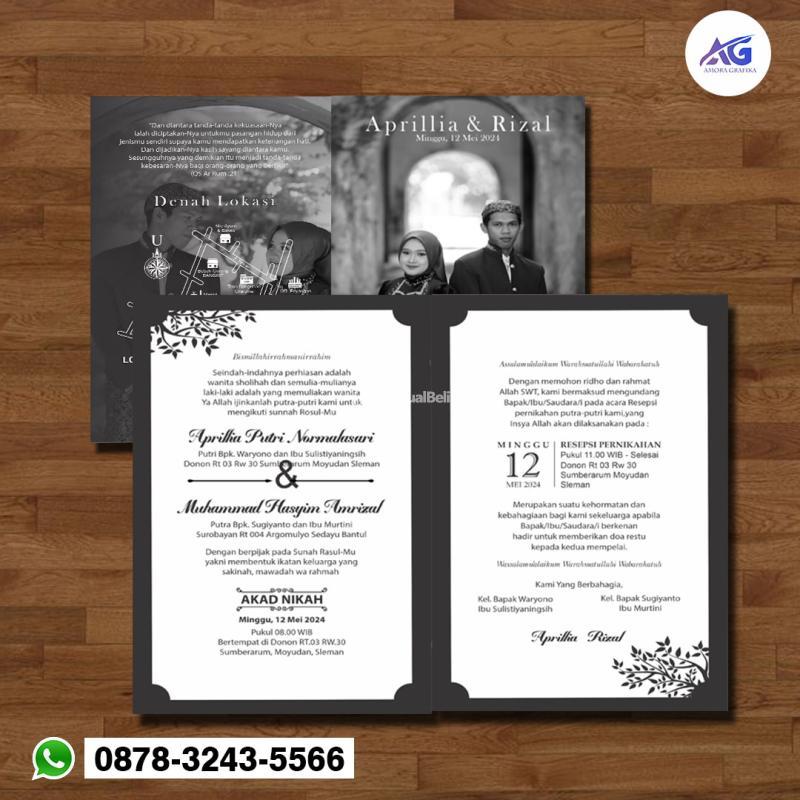 Undangan Pernikahan Murah di Tanjungsari - Gunung Kidul