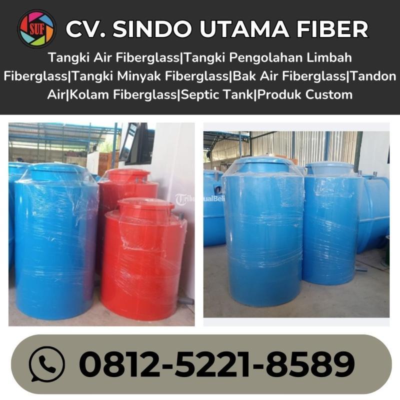 Harga Pabrik, Kualitas No.1 Supplier Tangki Fiberglass - Bekasi