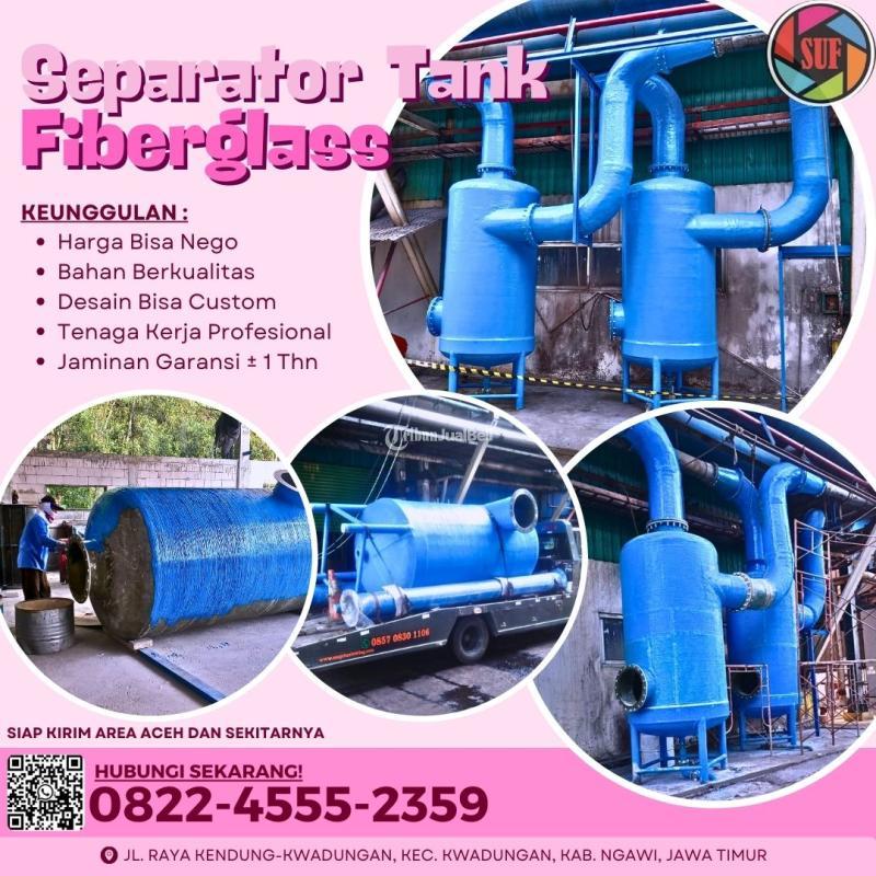 Tangki Karbonasi Untuk Pemisah Gas - Aceh Barat