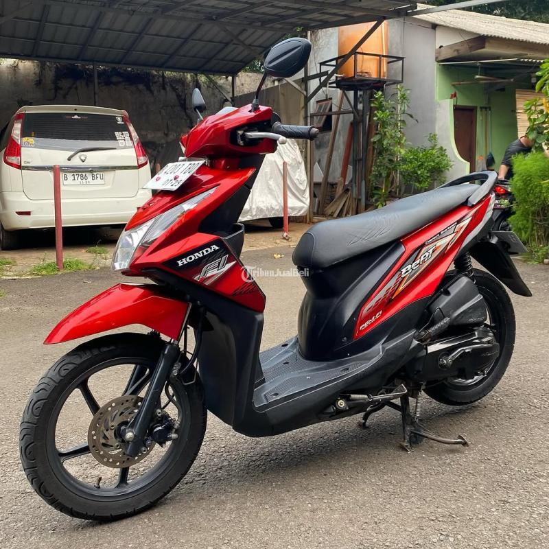 Motor Bekas Honda BeAT FI Merah Terawat - Jakarta Timur