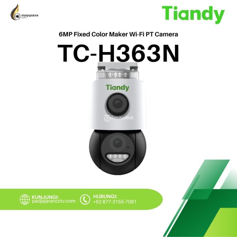 Pasang CCTV Wireless Tiandy TC-H6 6MP Dual Lens 3MP - Bogor Kota