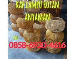 Kap Lampu Anyaman Harga Reseller - Bantul