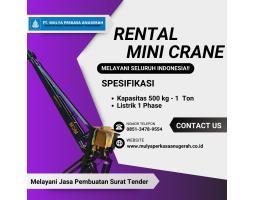 Sewa Mini Crane Terbaik - Bantaeng