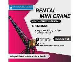 Sewa Mini Crane - Barru 