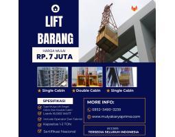 Sewa Lift Barang, Lift Material Proyek - Bangka Belitung