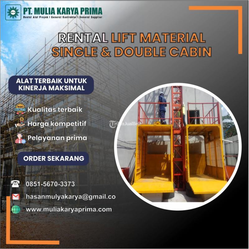 Jasa Rental Lift Barang, Material Proyek, Kota Tanjung Pinang - Kepulauan Riau