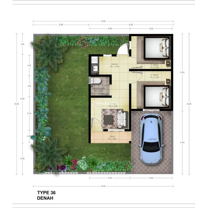 Dijual Rumah Modern Minimalis, LT. 100m2, LB. 36m2, SHM, Dekat Puja Mandala, di Benoa - Bali
