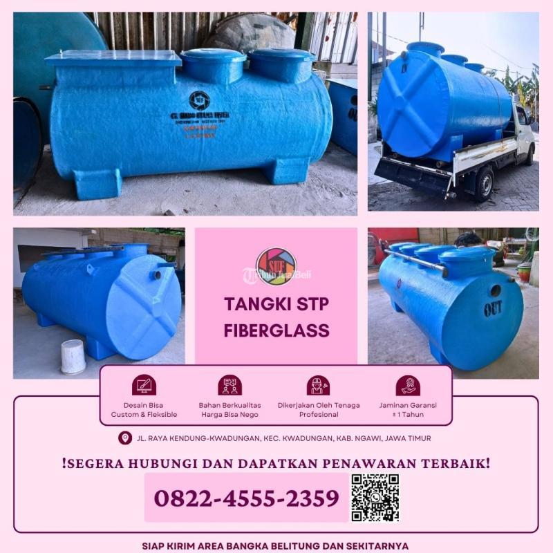 Rooftank Fiberglass Penampungan Air Lebih Praktis - Bangka